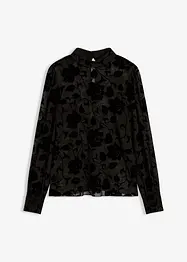 T-shirt manches longues légèrement transparent, bonprix