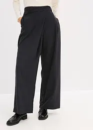 Pantalon de tailleur large en viscose mélangée, bonprix