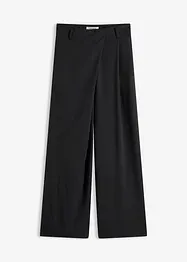Pantalon de tailleur large en viscose mélangée, bonprix
