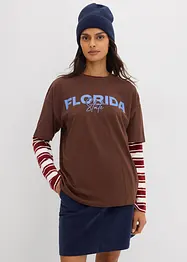 T-shirt oversize 100% coton, bonprix