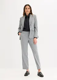 Chemisier en satin avec cravate amovible (2 pces), bonprix