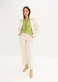 T-shirt manches longues en viscose mélangée, bonprix