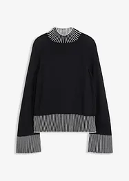 Pull à col montant, bonprix