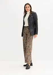 Pantalon ample et extensible en twill, bonprix