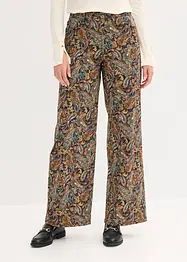 Pantalon ample et extensible en twill, bonprix