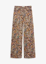 Pantalon ample et extensible en twill, bonprix