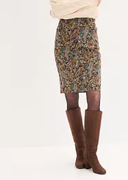 Jupe extensible en coton majoritaire, bonprix