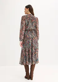 Robe en mousseline à imprimé paisley, bonprix