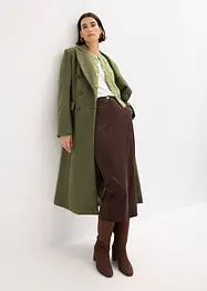 Veste bomber en maille torsadée avec laine, bonprix