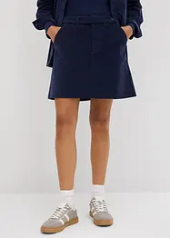 Jupe courte en velours côtelé, bonprix