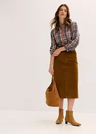 Jupe en velours côtelé, bonprix