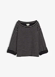 Sweat oversize 100% coton, bonprix