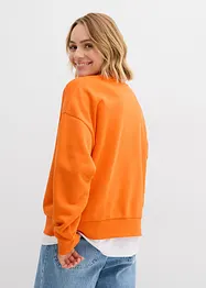 Sweat oversize en coton mélangé, bonprix