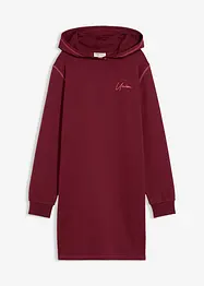 Robe sweat en coton mélangé, bonprix
