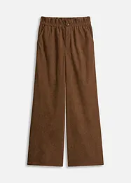 Pantalon ample en velours côtelé, bonprix