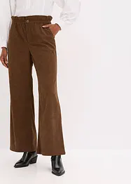 Pantalon ample en velours côtelé, bonprix