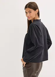 Chemisier en coton avec broderies anglaises, bonprix