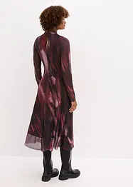 Robe midi en mesh doux, bonprix