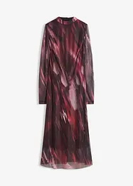 Robe midi en mesh doux, bonprix