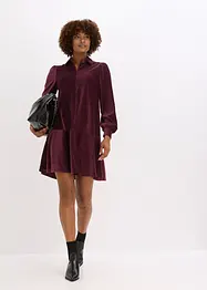 Robe courte en velours côtelé, bonprix