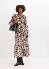 Robe en mousseline à volants, bonprix