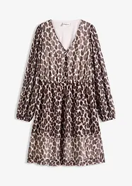 Robe-tunique en mesh doux, bonprix