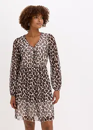 Robe-tunique en mesh doux, bonprix