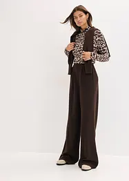 T-shirt manches longues en viscose douce et extensible, bonprix