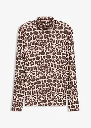 T-shirt manches longues en viscose douce et extensible, bonprix