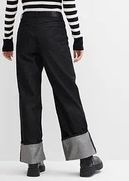 Jean baggy taille mi-haute, bonprix