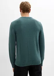 Pull en grosse maille à motif torsadé, bonprix