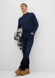 Pull en maille torsadée 100% coton, bonprix