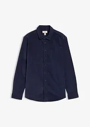 Chemise douce en velours de coton côtelé extensible, bonprix