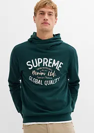 Sweat à capuche doux en coton mélangé, bonprix