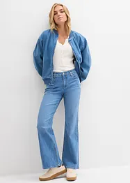 Jean flare taille mi-haute, bonprix