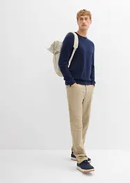 Pull en fine maille avec laine mérinos, bonprix