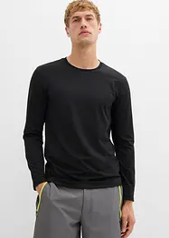 Lot de 2 T-shirts manches longues chauds, slim, bonprix