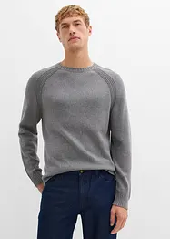 Pull en fine maille de coton, bonprix