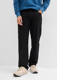 Pantalon thermique, droit et décontracté, taille élastiquée, bonprix
