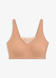 Soutien-gorge brassière rembourré découpe laser Feel Comfort, bonprix
