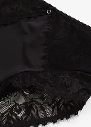 Slip taille haute avec matière brillante, bonprix