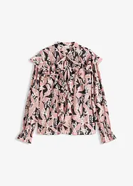 Chemisier en mousseline à volants, bonprix