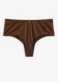 Slip Maxi brésilien en matière brillante, bonprix