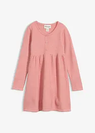 Robe en maille à boutons décoratifs, bonprix