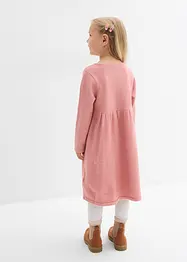 Robe en maille à boutons décoratifs, bonprix