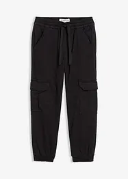 Pantalon cargo thermique doublé jersey, Regular, bonprix