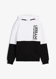 Sweat à capuche 100% coton, bonprix