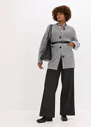 Gilet en maille avec ceinture, bonprix