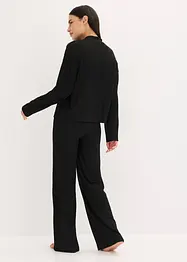 Vêtement d’intérieur en matière douce et côtelée, oversize, bonprix