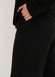 Vêtement d’intérieur en matière douce et côtelée, oversize, bonprix